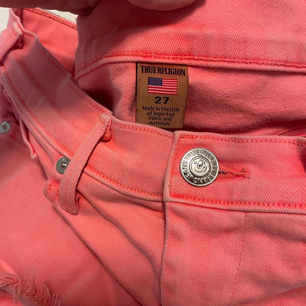 Women’s (27) Coral True Religion Shorts